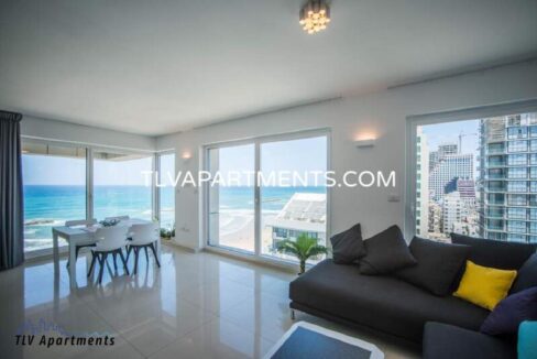 apartment in a luxury tower near the beach